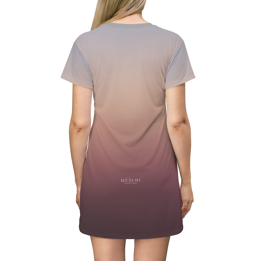 Peachee CEO T-Shirt Dress-MEECHI
