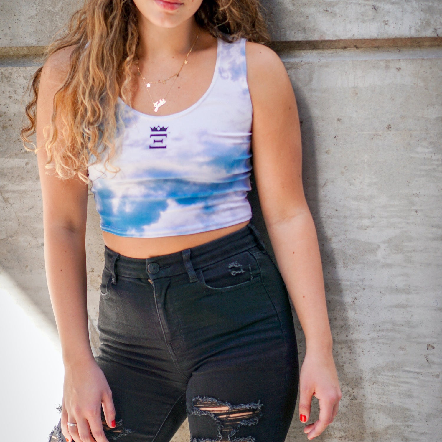 The BLESSED Crop Top-MEECHI