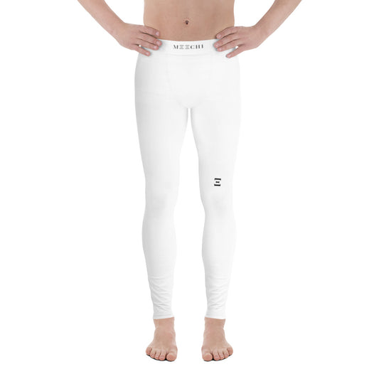 Mens White Performance Tights