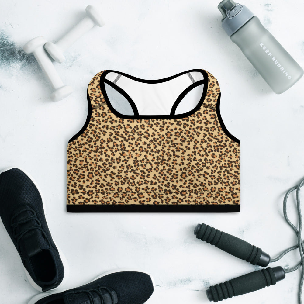 Black Leopard Sports Bra