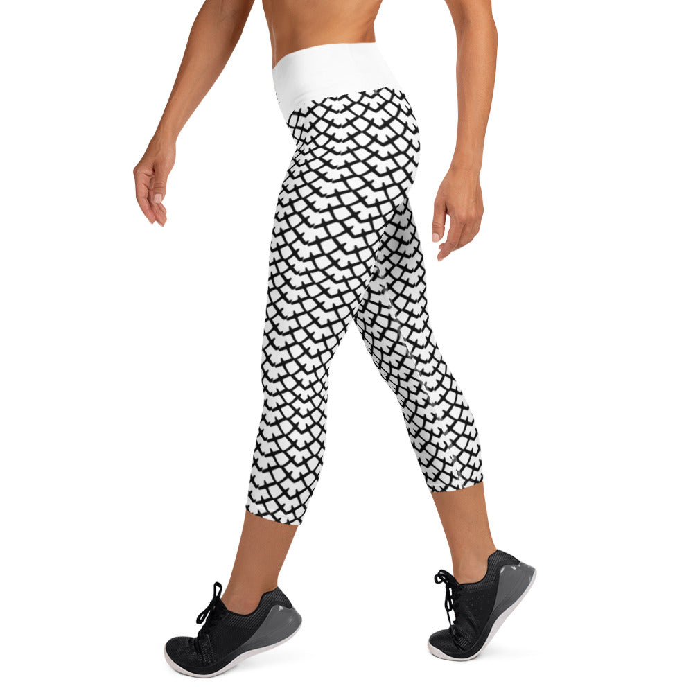 Spotted Snake Calf-Hi Leggings