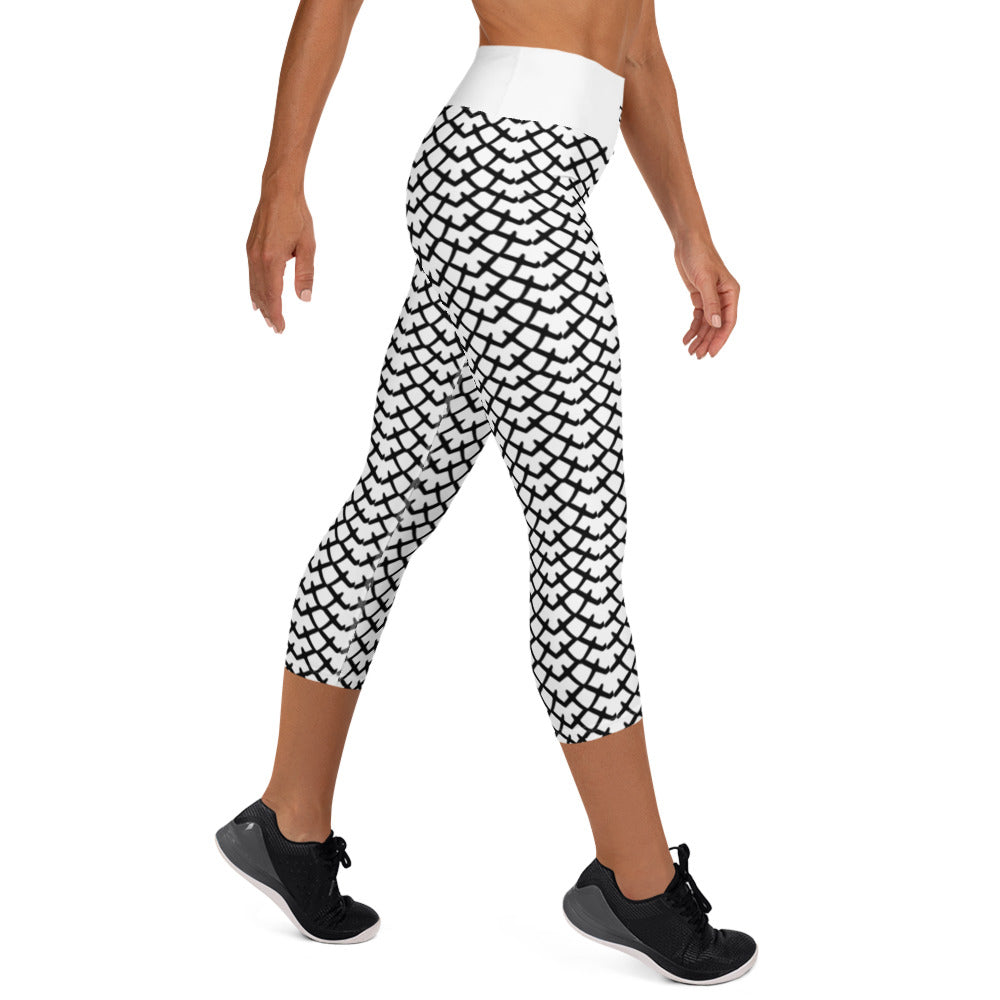 Spotted Snake Calf-Hi Leggings