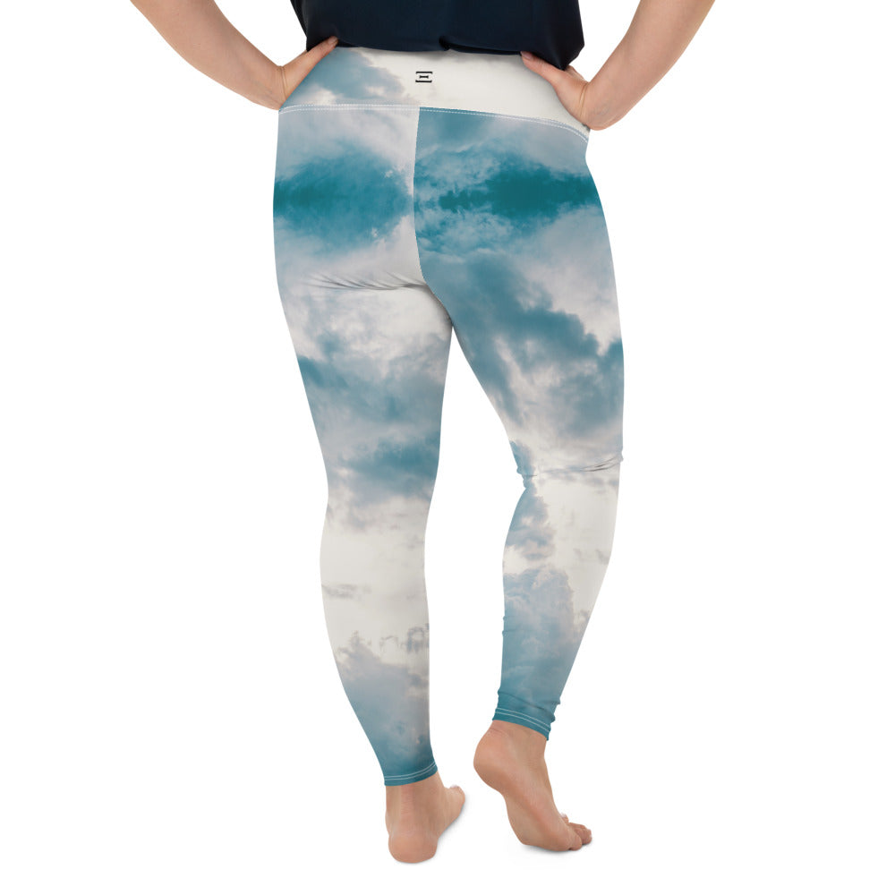 Blessed Plus Size Leggings-MEECHI