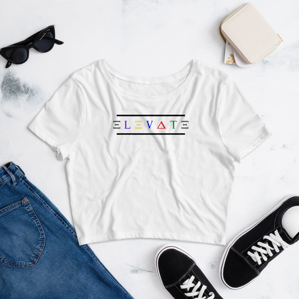 ELEVATE Crop Tee-MEECHI