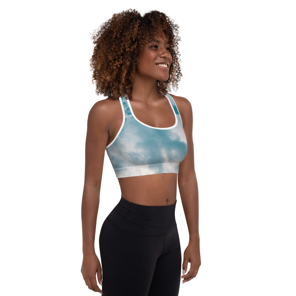Blessed Padded Sports Bra-MEECHI
