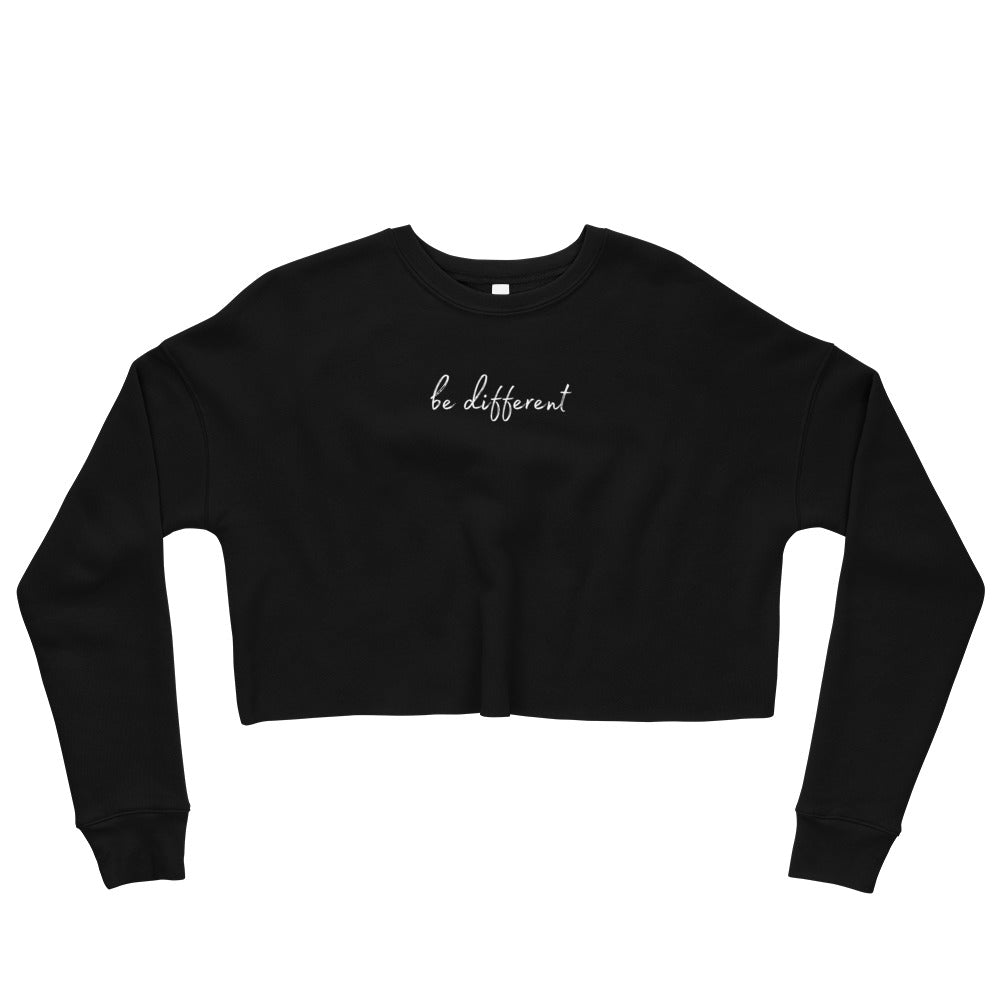 Be Different Cropped Sweatshirt-MEECHI