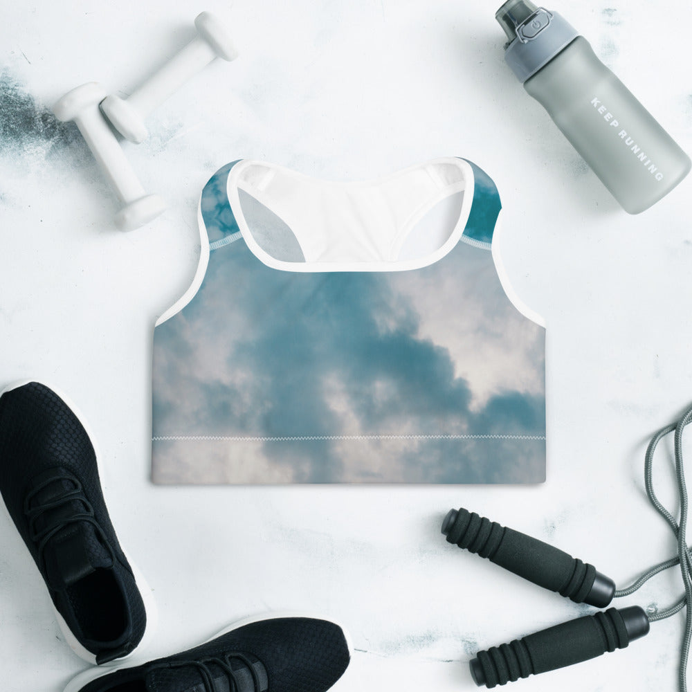 Blessed Padded Sports Bra-MEECHI