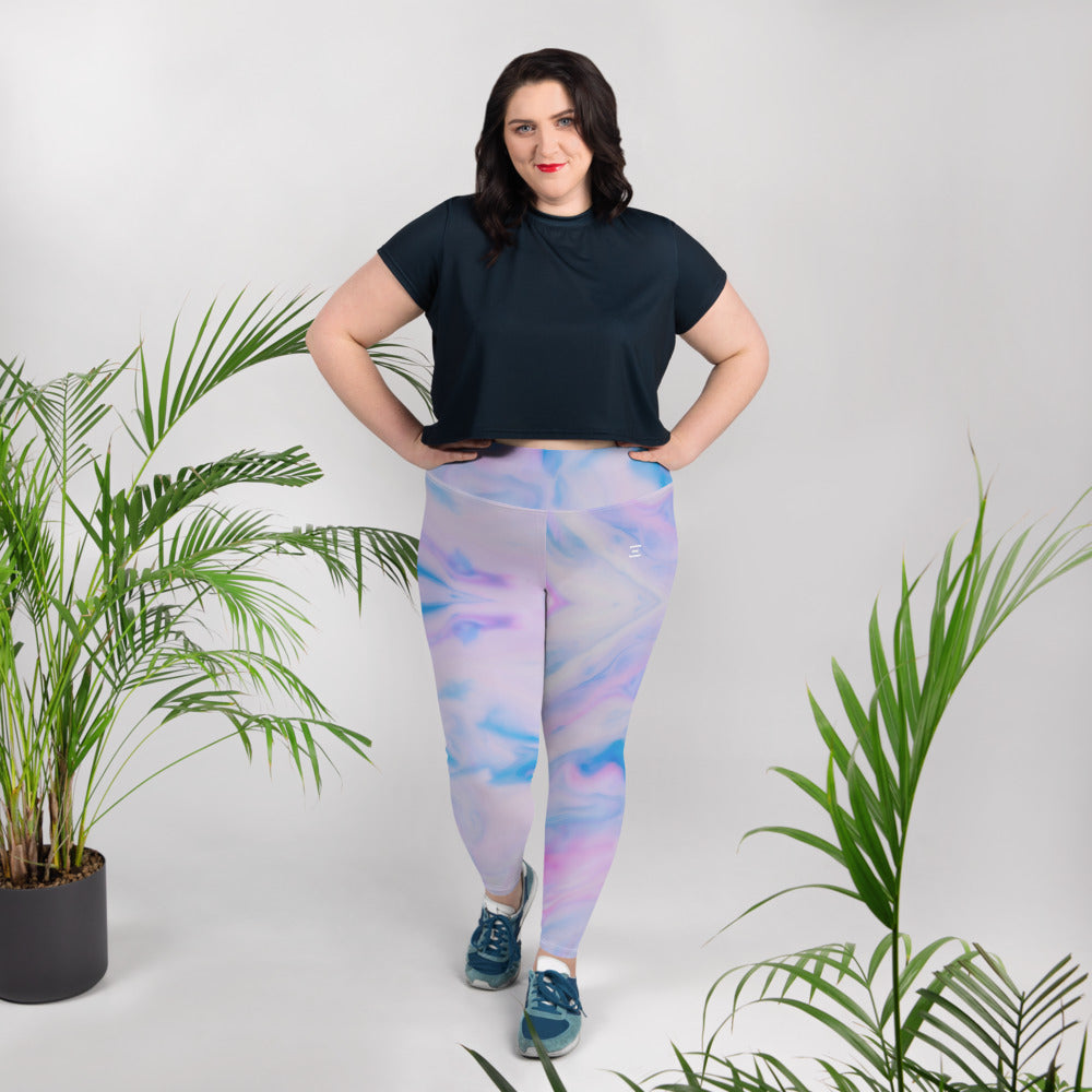 Dreamy Plus Size Leggings-MEECHI