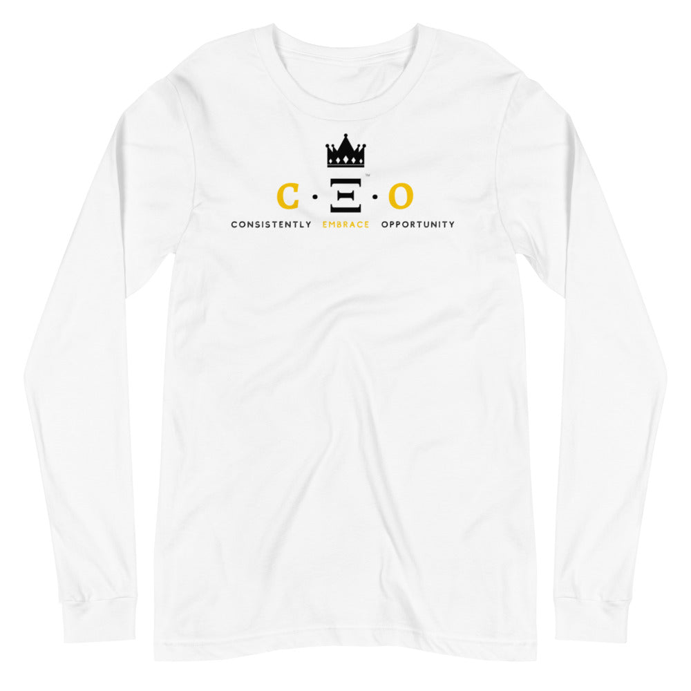 Crowned CEO Long Sleeve Tee-MEECHI