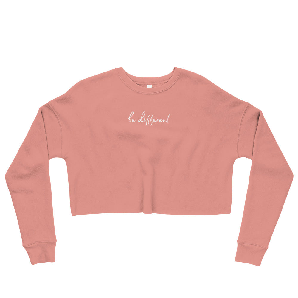 Be Different Cropped Sweatshirt-MEECHI
