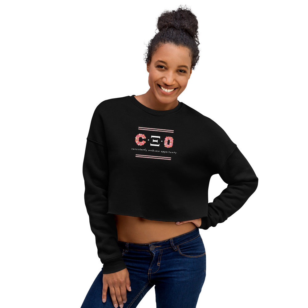 The CEO Cropped Sweatshirt-MEECHI