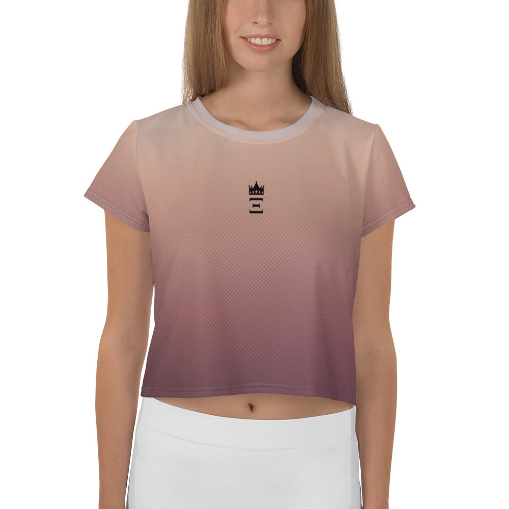 The Peachee Crop Tee-MEECHI