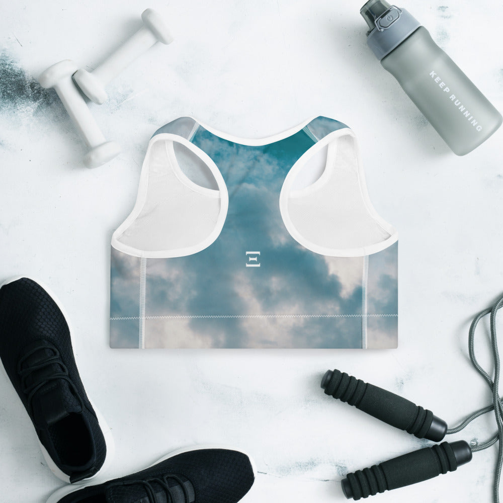 Blessed Padded Sports Bra-MEECHI