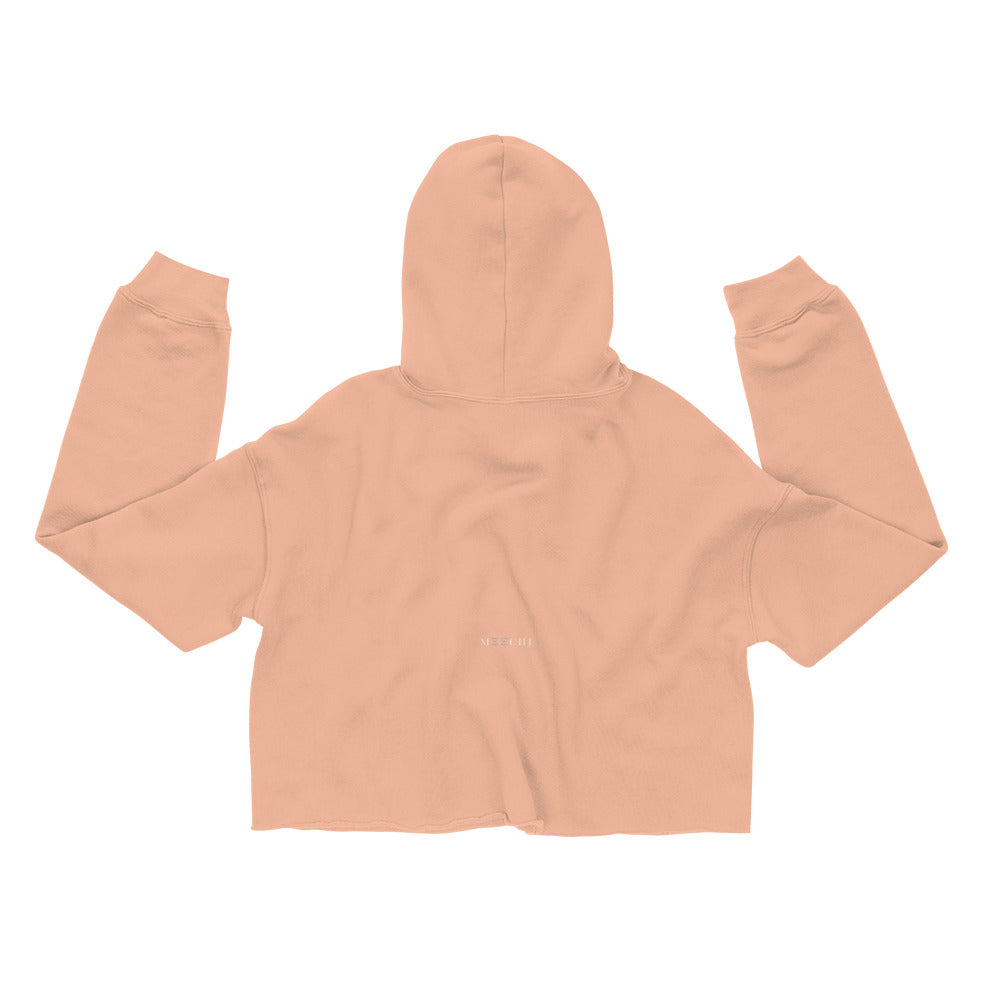 Be Educated Cropped Hoodie-MEECHI