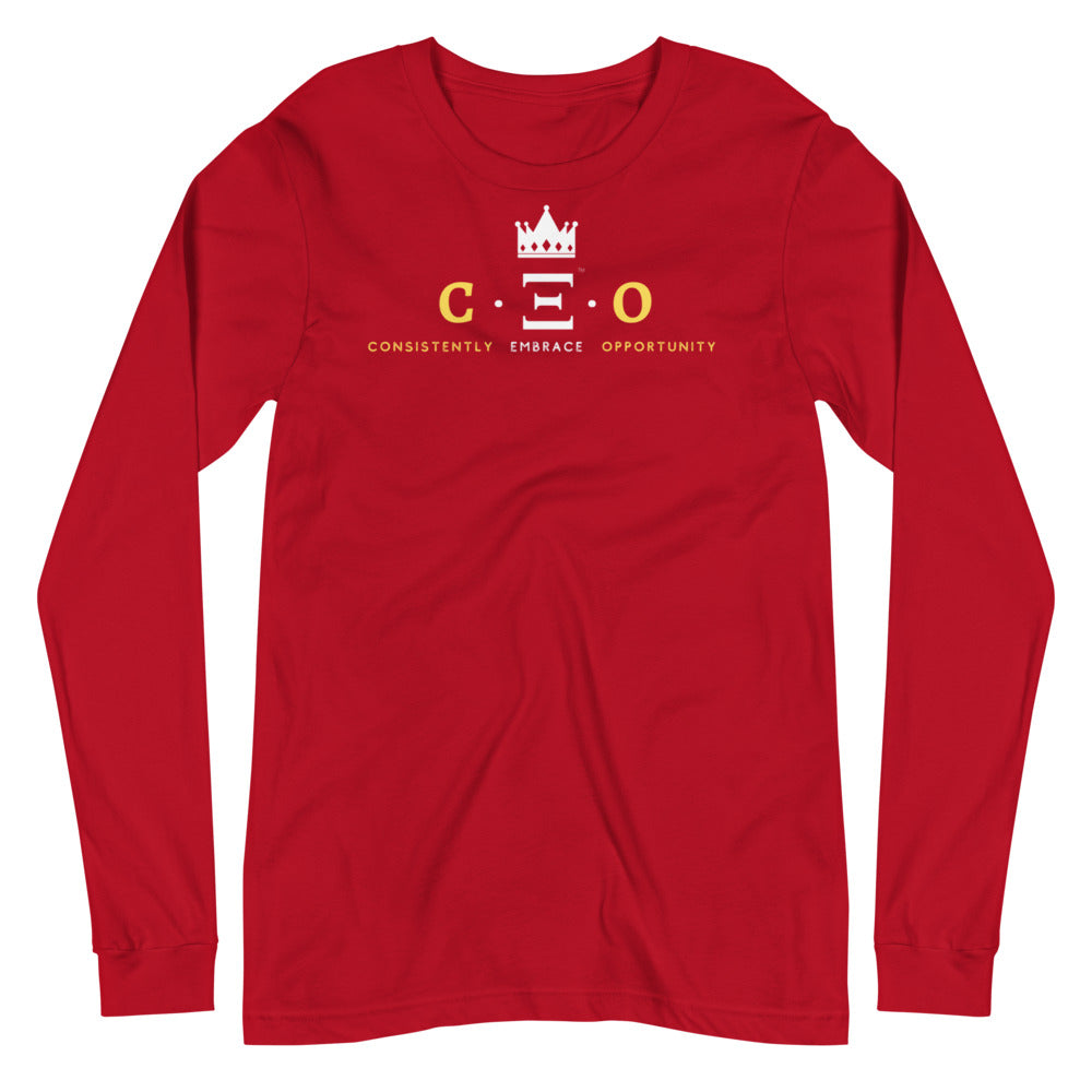 Crowned CEO Long Sleeve Tee-MEECHI