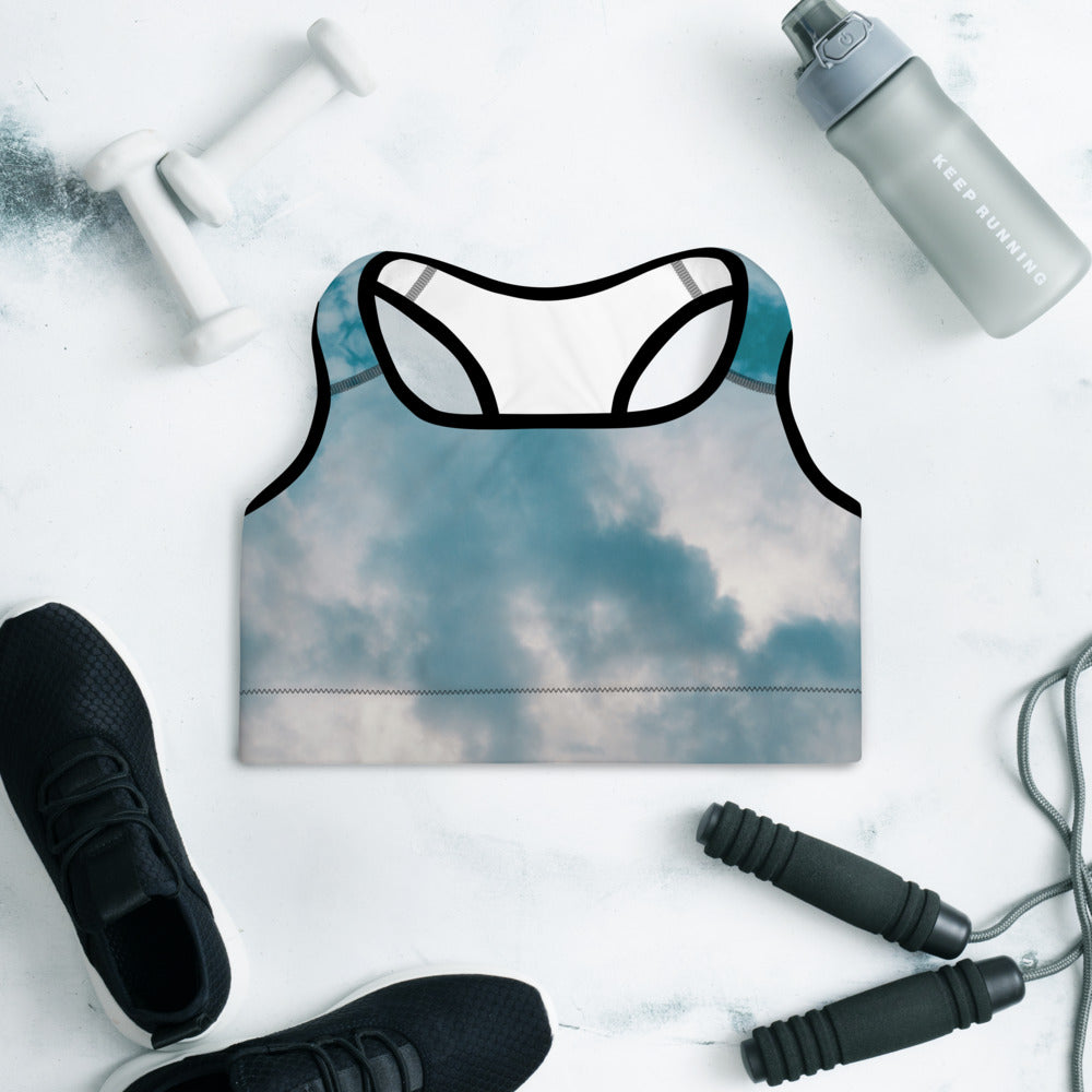 Blessed Padded Sports Bra-MEECHI