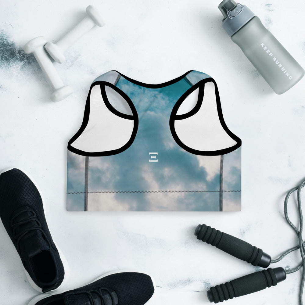 Blessed Padded Sports Bra-MEECHI