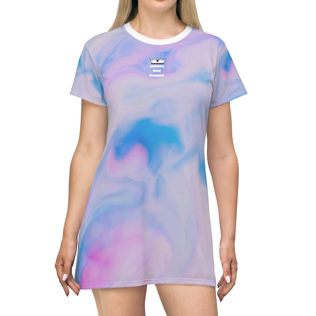 Dreamy ROYALTY T-Shirt Dress-MEECHI