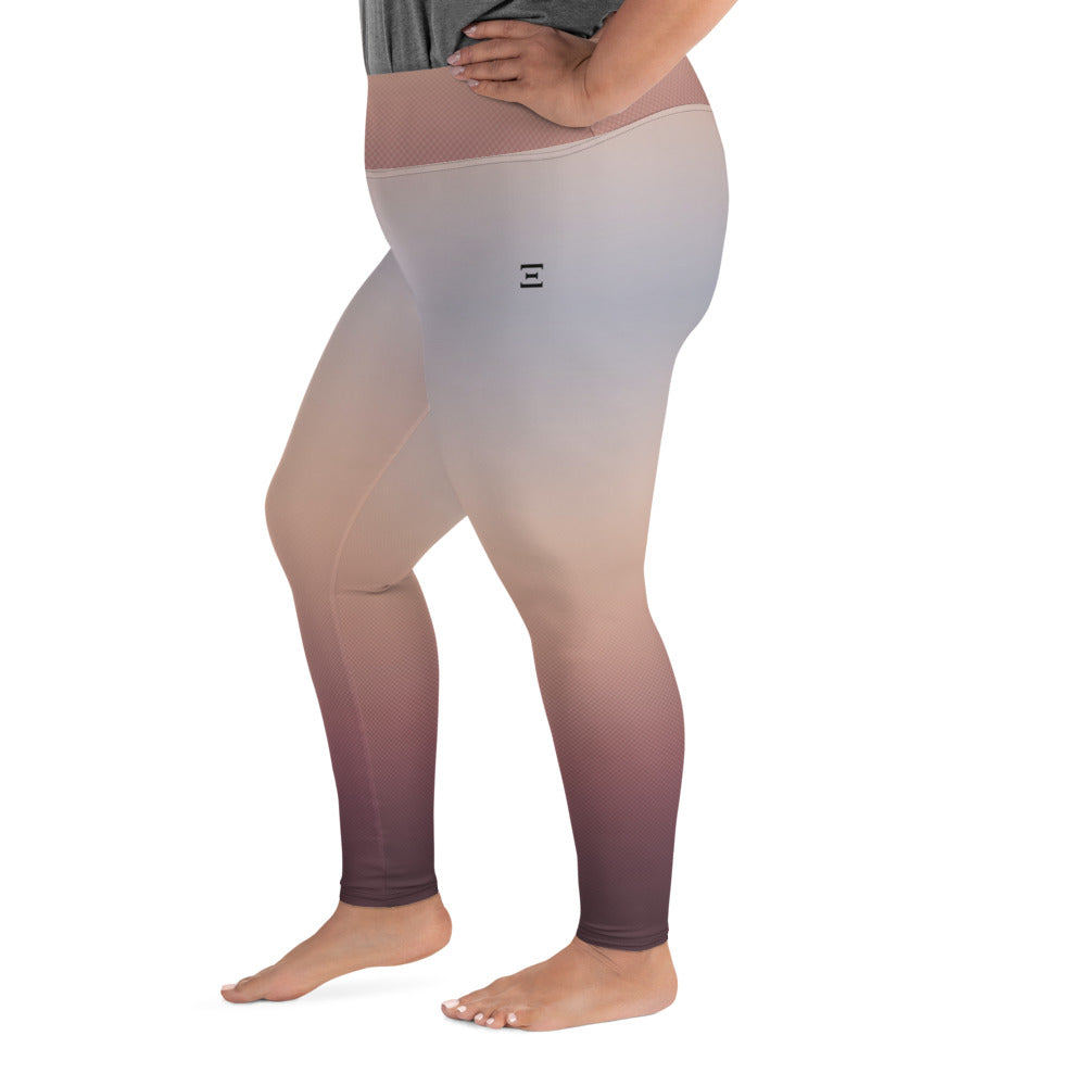 Peachee Plus Size Leggings-MEECHI