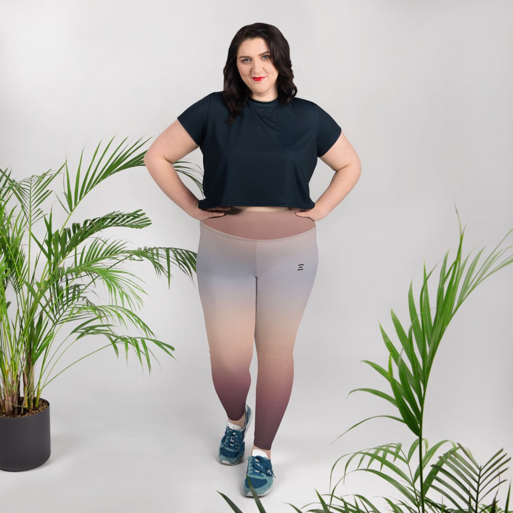 Peachee Plus Size Leggings-MEECHI