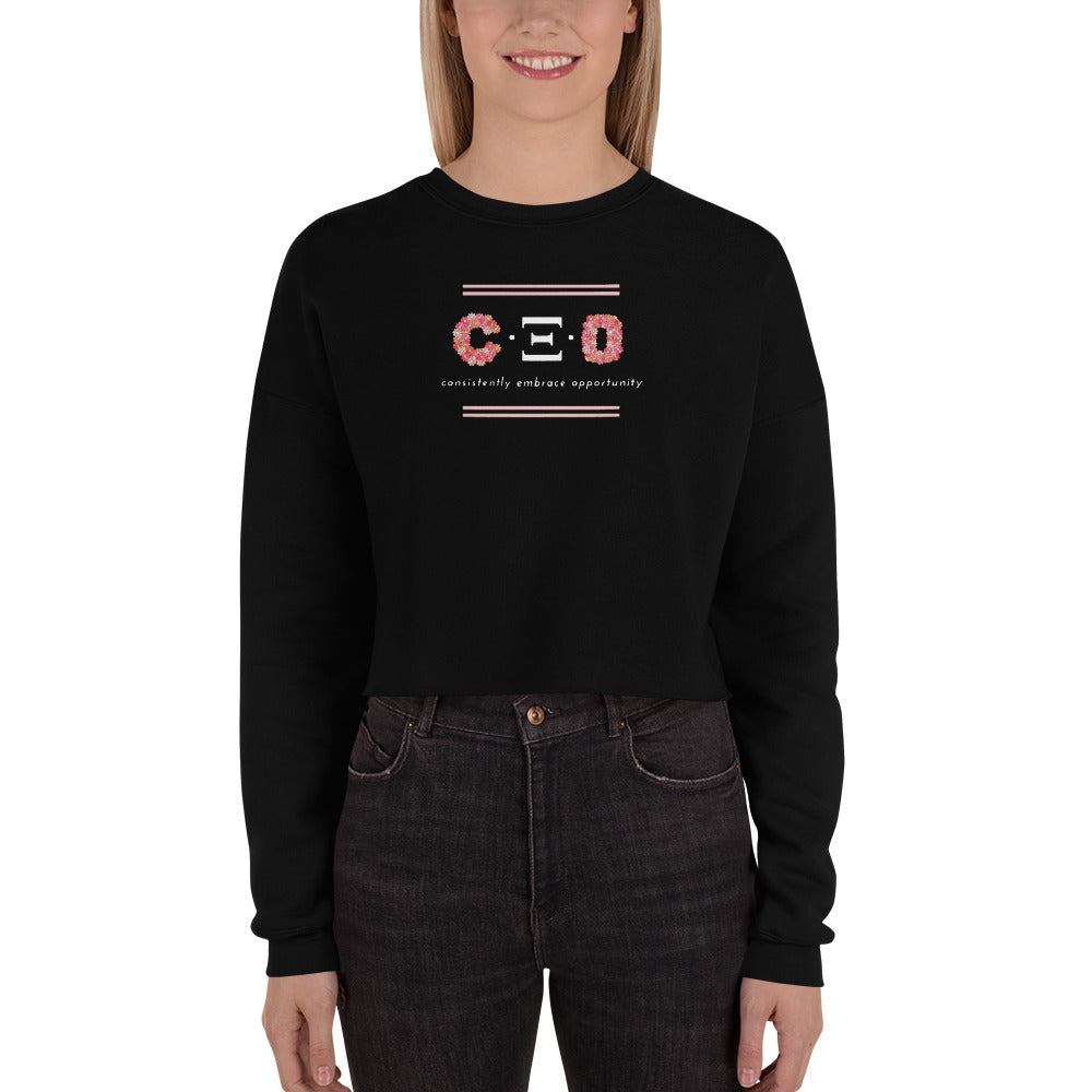 The CEO Cropped Sweatshirt-MEECHI